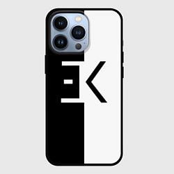 Чехол для iPhone 13 Pro Егор Крид: ЕК, цвет: 3D-черный