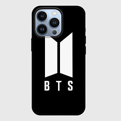 Чехол iPhone 13 Pro BTS лого белое