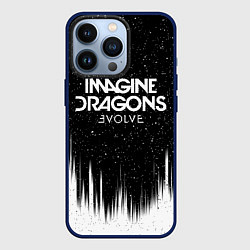 Чехол для iPhone 13 Pro IMAGINE DRAGONS, цвет: 3D-тёмно-синий