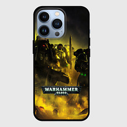 Чехол для iPhone 13 Pro Warhammer 40K - Космические Десантники, цвет: 3D-черный