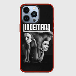 Чехол для iPhone 13 Pro LINDEMANN, цвет: 3D-красный