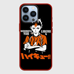 Чехол для iPhone 13 Pro Моя геройская академия, цвет: 3D-красный