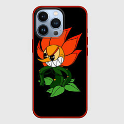 Чехол для iPhone 13 Pro Cuphead - Кэгни Гвоздика, цвет: 3D-красный