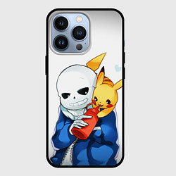 Чехол для iPhone 13 Pro UNDERTALE, цвет: 3D-черный