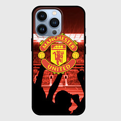 Чехол для iPhone 13 Pro Manchester United, цвет: 3D-черный