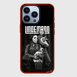 Чехол для iPhone 13 Pro Lindemann, цвет: 3D-красный