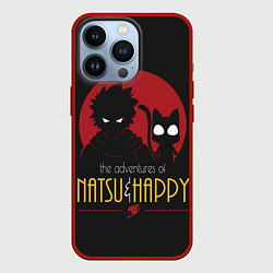 Чехол для iPhone 13 Pro Хвост Феи Natsu i Happy, цвет: 3D-красный