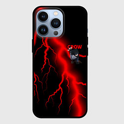 Чехол для iPhone 13 Pro Brawl Stars CROW, цвет: 3D-черный