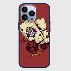 Чехол для iPhone 13 Pro One Piece, цвет: 3D-тёмно-синий