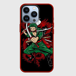 Чехол для iPhone 13 Pro One Piece, цвет: 3D-красный