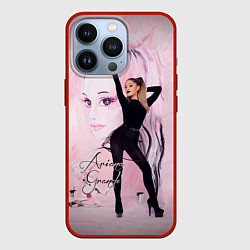 Чехол для iPhone 13 Pro Ariana Grande, цвет: 3D-красный
