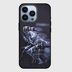 Чехол для iPhone 13 Pro Fencer, цвет: 3D-черный