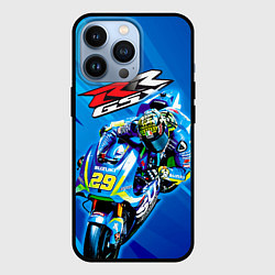 Чехол для iPhone 13 Pro Suzuki MotoGP, цвет: 3D-черный