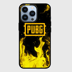 Чехол для iPhone 13 Pro PUBG, цвет: 3D-черный