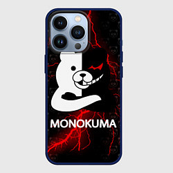 Чехол для iPhone 13 Pro MONOKUMA, цвет: 3D-тёмно-синий