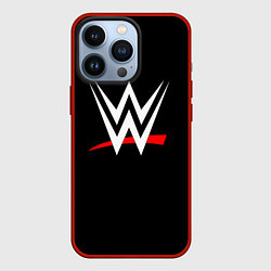 Чехол для iPhone 13 Pro WWE, цвет: 3D-красный