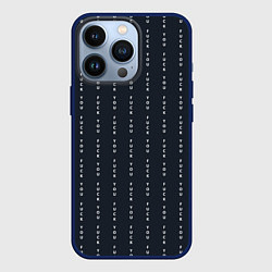 Чехол для iPhone 13 Pro FUCK YOU как у Конор МакГрегор, цвет: 3D-тёмно-синий