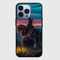 Чехол для iPhone 13 Pro The Witcher, цвет: 3D-черный