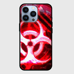 Чехол для iPhone 13 Pro Plague Inc LB Oko, цвет: 3D-черный