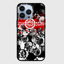 Чехол для iPhone 13 Pro Three days grace, цвет: 3D-черный