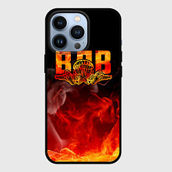 Чехол для iPhone 13 Pro ВДВ, цвет: 3D-черный