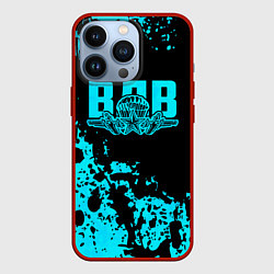 Чехол для iPhone 13 Pro ВДВ, цвет: 3D-красный