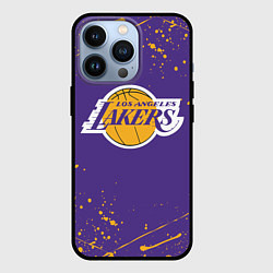 Чехол для iPhone 13 Pro LA LAKERS, цвет: 3D-черный