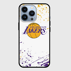 Чехол для iPhone 13 Pro LA LAKERS, цвет: 3D-черный