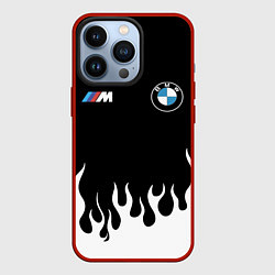 Чехол для iPhone 13 Pro BMW БМВ, цвет: 3D-красный