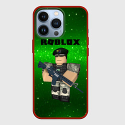 Чехол для iPhone 13 Pro Roblox, цвет: 3D-красный