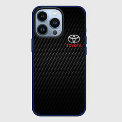Чехол для iPhone 13 Pro TOYOTA, цвет: 3D-тёмно-синий