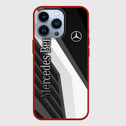 Чехол для iPhone 13 Pro Mercedes-Benz, цвет: 3D-красный