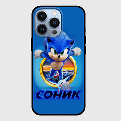 Чехол для iPhone 13 Pro SONIC, цвет: 3D-черный