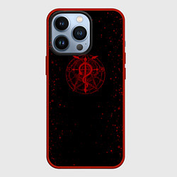 Чехол для iPhone 13 Pro Стальной алхимик, цвет: 3D-красный