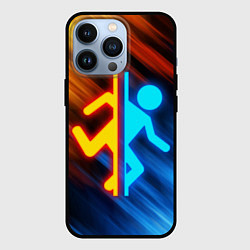 Чехол для iPhone 13 Pro PORTAL, цвет: 3D-черный