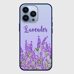 Чехол для iPhone 13 Pro Lavander, цвет: 3D-тёмно-синий