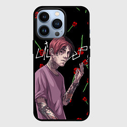 Чехол для iPhone 13 Pro LIL PEEP, цвет: 3D-черный