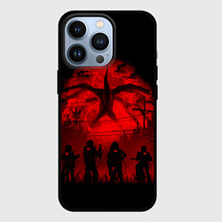 Чехол для iPhone 13 Pro STRANGER THINGS, цвет: 3D-черный