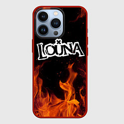 Чехол для iPhone 13 Pro Louna, цвет: 3D-красный