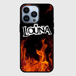 Чехол для iPhone 13 Pro Louna, цвет: 3D-черный