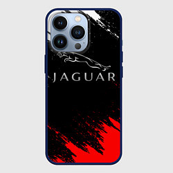 Чехол для iPhone 13 Pro Jaguar, цвет: 3D-тёмно-синий