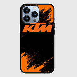 Чехол для iPhone 13 Pro KTM, цвет: 3D-черный