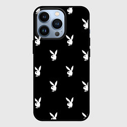 Чехол для iPhone 13 Pro PLAYBOY, цвет: 3D-черный
