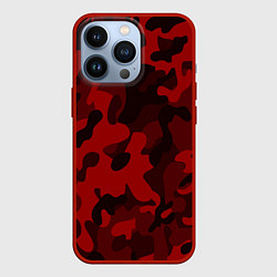 Чехол для iPhone 13 Pro RED MILITARY, цвет: 3D-красный