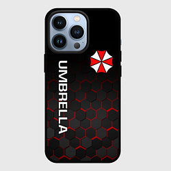 Чехол для iPhone 13 Pro UMBRELLA CORP, цвет: 3D-черный