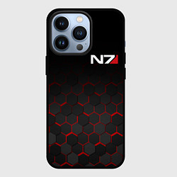 Чехол для iPhone 13 Pro MASS EFFECT N7, цвет: 3D-черный