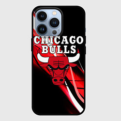 Чехол для iPhone 13 Pro CHICAGO BULLS, цвет: 3D-черный