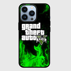 Чехол для iPhone 13 Pro GTA 5, цвет: 3D-черный