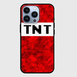 Чехол для iPhone 13 Pro Minecraft, цвет: 3D-черный