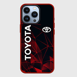 Чехол для iPhone 13 Pro TOYOTA, цвет: 3D-красный